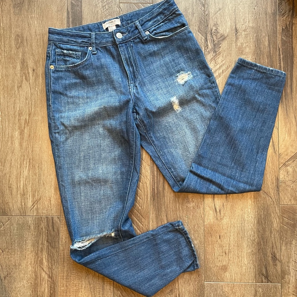 Forever 21 Distressed Jeans